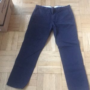 J crew 32-30 navy chinos
